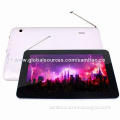 9-inch tablet PC with IS DB-T/ATV dual system, Android 4.4, resolution of 1,024 x 600P